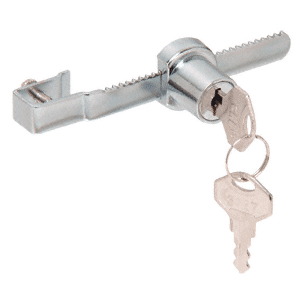 Crl 2040ka Chrome Keyed Alike Sliding Glass Door Lock