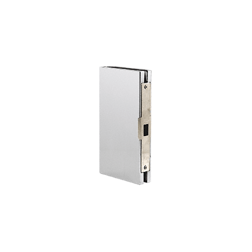 Polished Stainless 4" x 10" Center Lock Glass Keeper Polished Stainless 4" x 10" Center Lock Glass Keeper