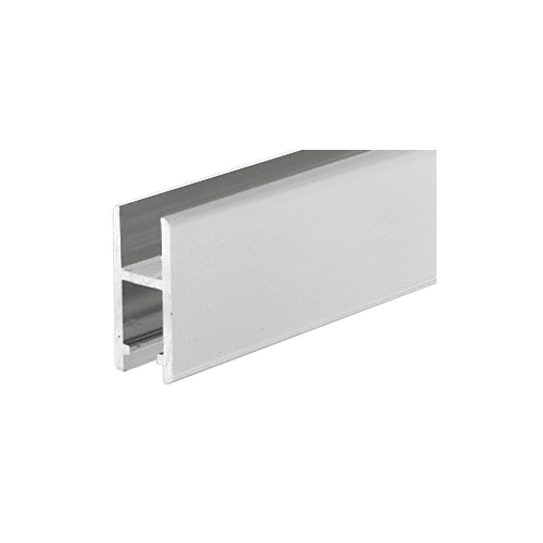 CRL DV146A Satin Anodized Aluminum H-Bar Extrusion for Showcases 144" Stock Length