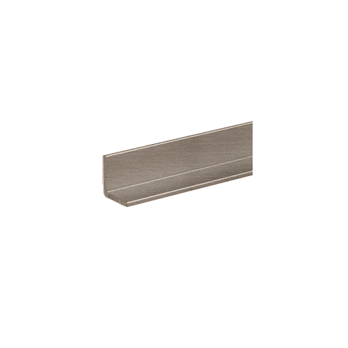 CRL D1634BN Brushed Nickel 1" Angle Extrusion 144" Stock Length