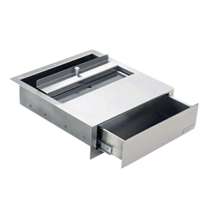 Brushed Stainless Steel Deal Drawer