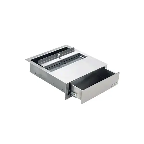 Brixwell DDSS1616B Brushed Stainless Steel Deal Drawer