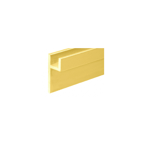 Brite Gold Anodized Base Channel 144" Stock Length