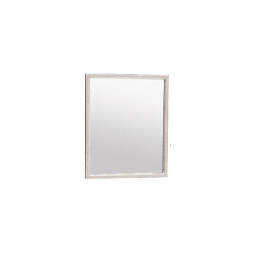CRL TPM2424 24" x 24" Stainless Steel Theft-Proof Mirror Frame