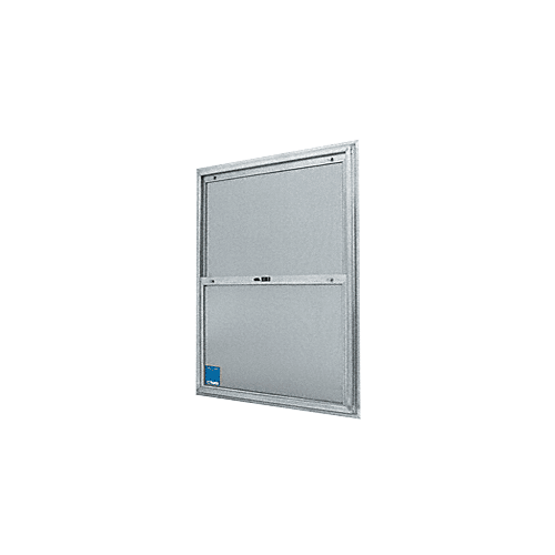 22-3/4" x 38-3/4" Bel-Air "Plaza" Replacement for Competitive Combination Unit with Clear Tempered Glass and Mill Frame for 1-3/8" 2-8 Door
