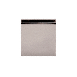 Square Style Notch In Glass Fixed Panel U Clamp By CR Laurence