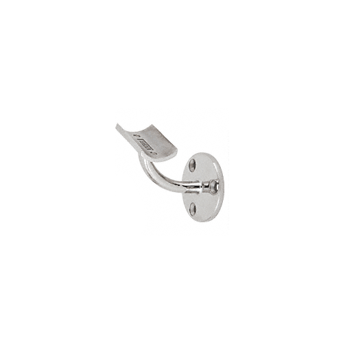 Polished Stainless Del Mar Series Surface Mounted Hand Railing Bracket for 2" Tubing