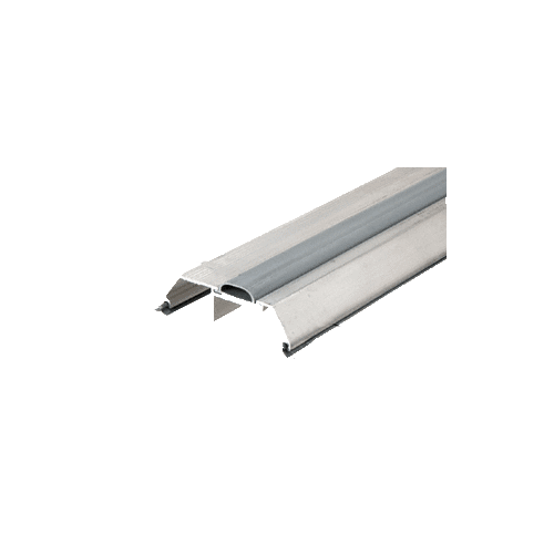 CRL TH007AV72 Aluminum 72" Saddle Threshold With Vinyl Cap 3-1/2" Wide 1-1/8" High