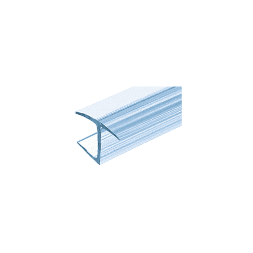 Polycarbonate H-Jamb 180 Degree for 10 mm Glass - 95" Stock Length