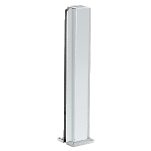 Satin Anodized 16" Center Design Series Partition Post