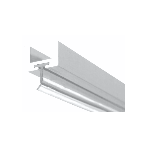 CRL SDW38SC Satin Chrome Frameless Shower Door Aluminum UChannel With