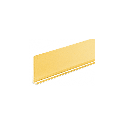Brite Gold Anodized Aluminum 3/16" L-Bar Extrusion 144" Stock Length