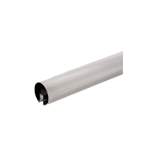 Brushed Stainless 3-1/2" Premium Cap Rail for 1/2" or 5/8" Glass - 120"