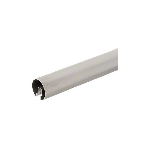 CRL GR30BS Brushed Stainless 3" Premium Cap Rail for 1/2" or 5/8" Glass - 120"