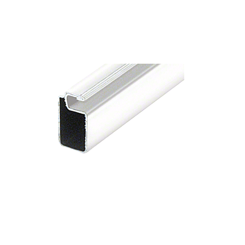 White 3/4" x 3/8" Roll Formed Aluminum Screen Frame - 144" Stock Length