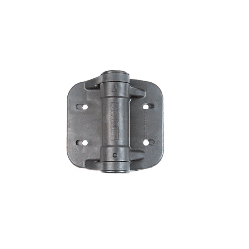 CRL TCHDR2BL Black Heavy Duty SelfClosing Round Post Hinge