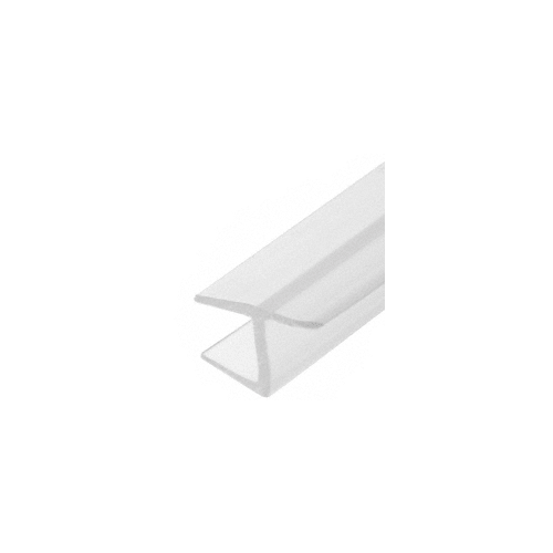 CRL PCC10 Clear 'Y' Jamb Seal with Soft Leg for 3/8" Glass - 95" Stock Length