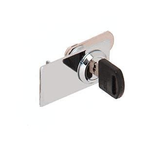 CRL Chrome Keyed Alike Lock for Cabinet Swinging Glass Door LK30KA