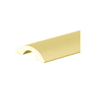 Crl Sdt980bga Brite Gold Anodized Frameless Shower Door Half Round