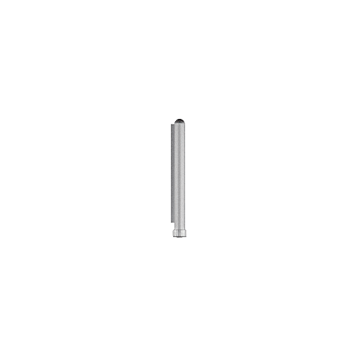 CRL PP02EBS Brushed Stainless 16" Round PP02 Elegant Series Counter/Partition End Post With Air Space