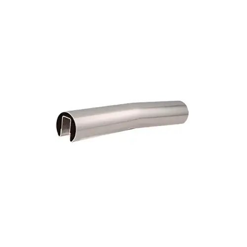 Polished Stainless 4 Degree Upper Incline Corner for 2-1/2" Diameter Railing