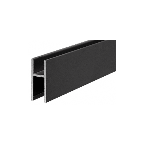Flat Black Aluminum MC610 H-Bar 144" Stock Length