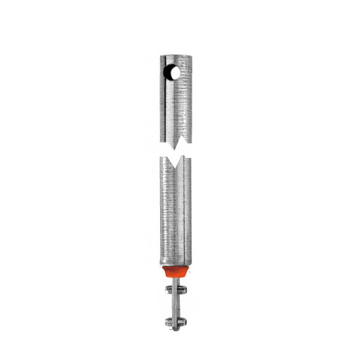 28" Tubular Spiral Tilt Window Balance Red Bushing