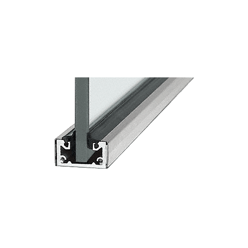 CRL SCBS3812SL Brushed Stainless 120" Shallow U-Channel