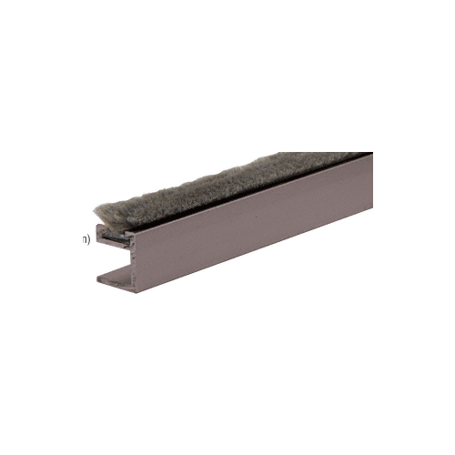 Duranodic Bronze Dust Proof Rail 144" Stock Length