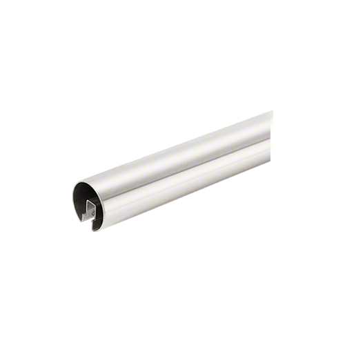 304 Grade Polished Stainless 3" Premium Cap Rail for 3/4" Glass - 120"