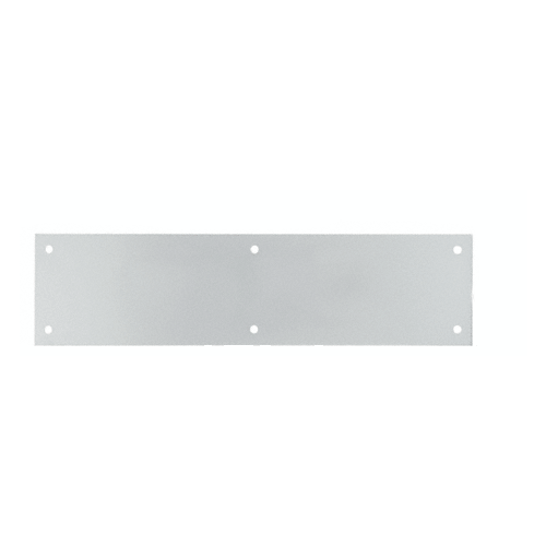 Satin Aluminum 3-1/2" x 15" Push Plate