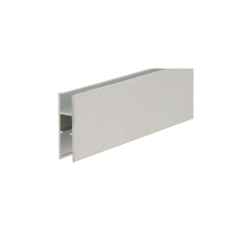 CRL KK610A Satin Anodized Aluminum H-Bar for Showcases 144" Stock Length