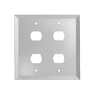 Gray Quad Despard Glass Mirror Plate