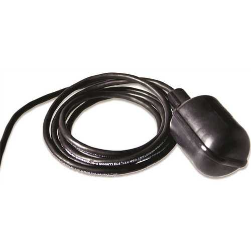 FLOAT SWITCH FOR PUMP-UP APPLICATIONS, 20 FT., 15 AMP