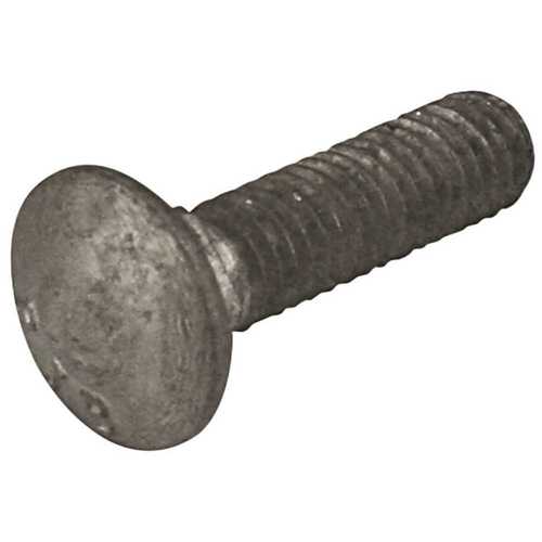 1/2 in.-13 x 8 in. Galvanized Carriage Bolt - pack of 25