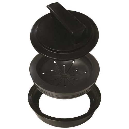 PRO PLUS DISPOSER SPLASH GUARD Black