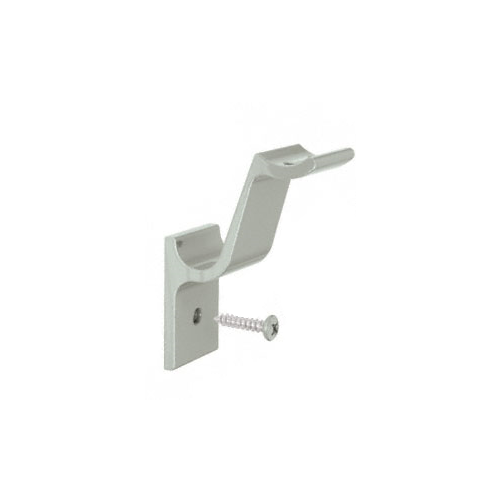 CRL ARHB1AGY Agate Gray Quick Connect Aluminum Hand Rail Bracket for 1-1/2" Diameter Tubing