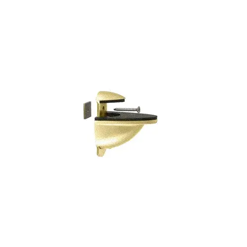 Polished Brass Heavy-Duty Adjustable Shelf Bracket