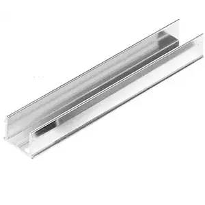 CRL 3800501 Brite Silver Snap-In Filler Strip