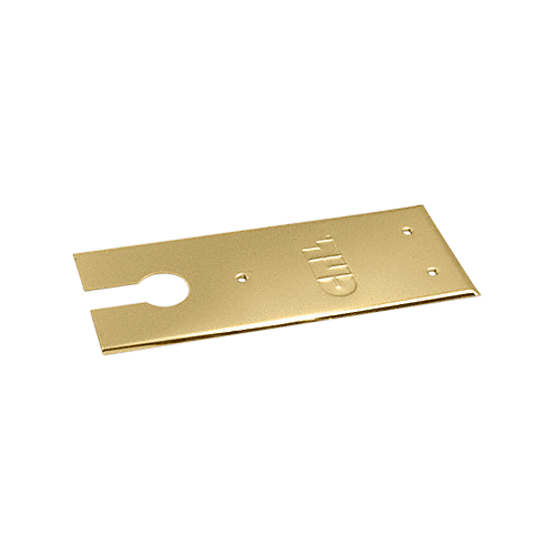Polished Brass Finish Closer Cover Plates for 8300 Series Floor Mounted Closer