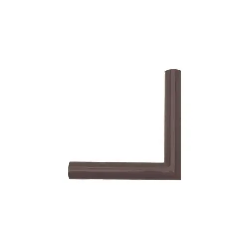 CRL AR90BRZ Matte Bronze Quick Connect 90 degree Corner for 1-1/2" Diameter Tubing