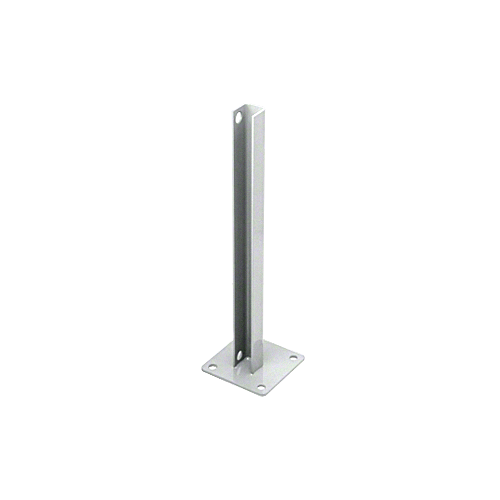 CRL PSB2CS Metallic Silver AWS Steel Stanchion for 90 Degree Round ...