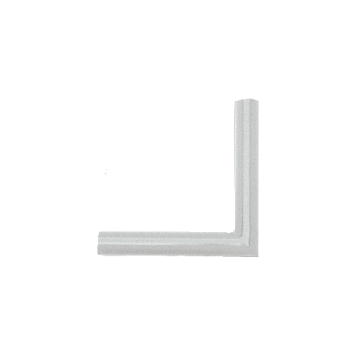 Metallic Silver Quick Connect 90 degree Corner for 1-1/2" Diameter Tubing