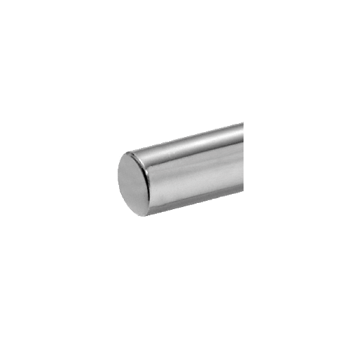 CRL CBR12PS Polished Stainless 15/32" Diameter Stainless Steel Bar 236-1/4"