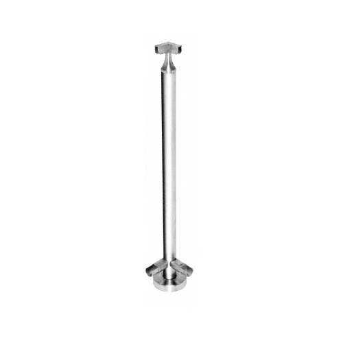 CRL CR42LKPS Polished Stainless 42" CRS Stainless Steel 90 Corner Post Kit