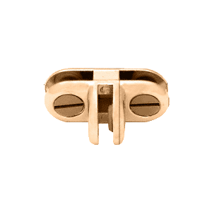 Brass T-Style Three-Way 90 Degree Display Connector