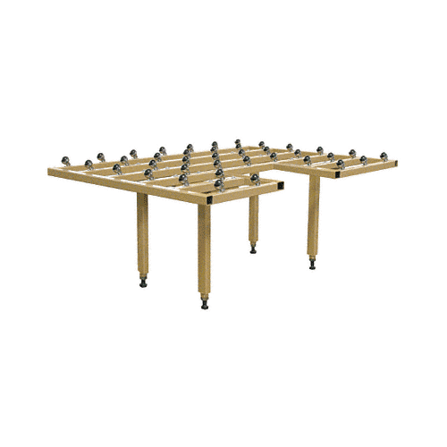 Ball Caster Table with 140 Casters on 6" Centers