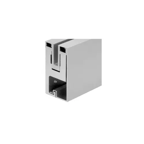 CRL Blumcraft RG450MCA Mill Clear Anodized RG450 Series Two Piece Fascia Mount Base Shoe