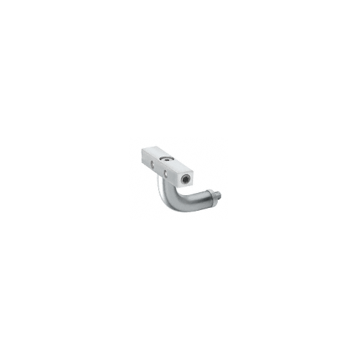 Imperial Series Mill Aluminum Post Mounted Hand Rail Bracket