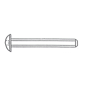 10-24 x 2" Pan Head Screw